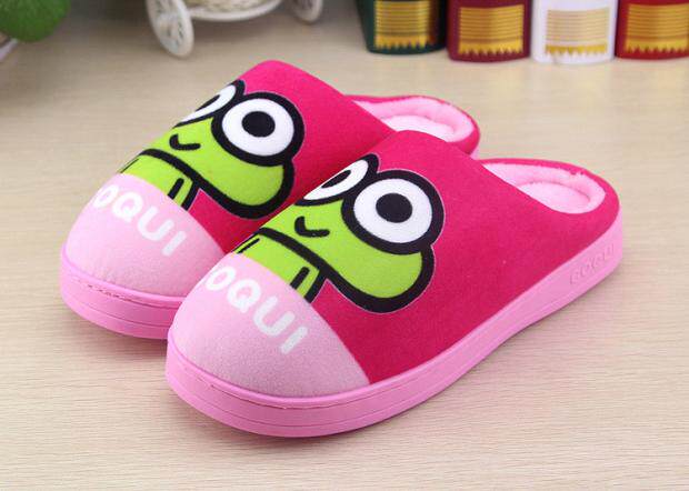 Pantoufles enfants en suède pour hiver - semelle caoutchouc - Ref 1007044 Image 11