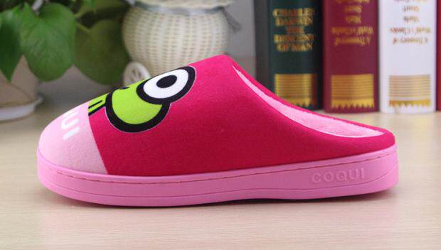 Pantoufles enfants en suède pour hiver - semelle caoutchouc - Ref 1007044 Image 14