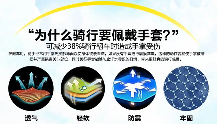 Gants de cyclisme mixte - Ref 2241655 Image 37