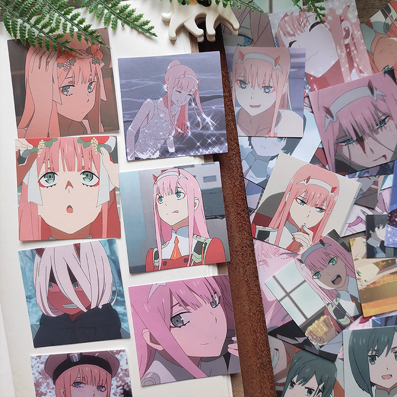 (co-set) DARLINGintheFRANXX sticker national team 02 wife handbill mobile phone protective shell sticker stickers