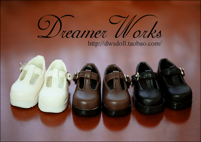 SD BJD 6 points doll shoes personalized buckle shoes yosd1 6 three-color selection