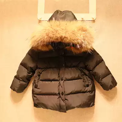 2020 new children's thick down jacket short boys and girls