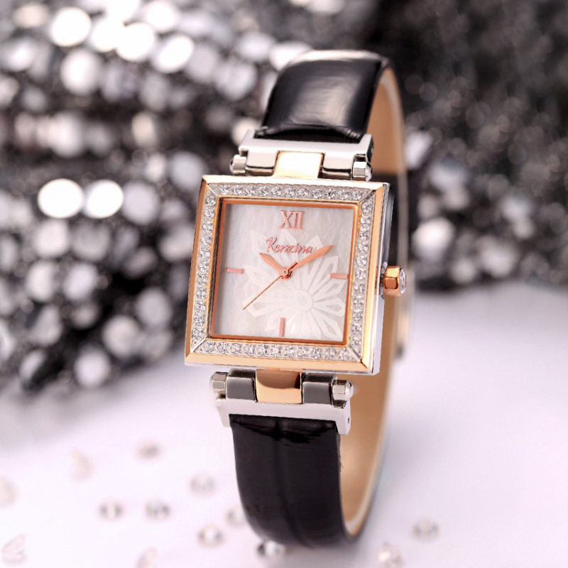 Song Times Na Little Crowd Light Luxury Brands Women's Watches Square Superior Waterproof Ladies Square Watch Women 2022 New 2022