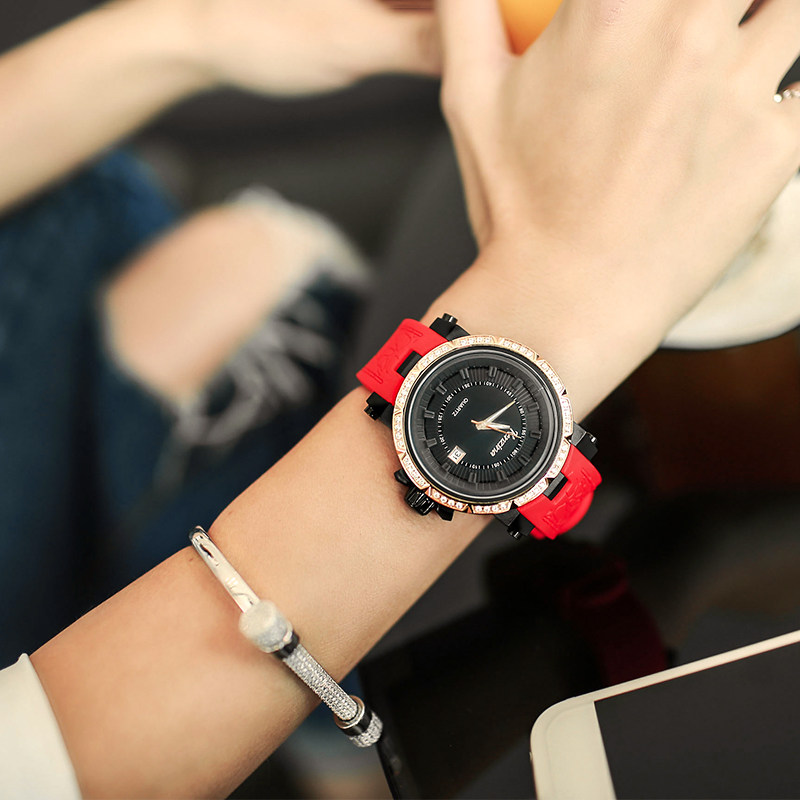 Kenzinz Songs Time Nah Casual Fashion Big Dial Small Crowdbrand Trendy Sports Watches Women 2021 New