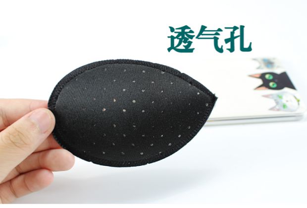 Nhỏ đệm độn miếng đệm ngực pad áo tắm yoga quần áo lót đồ lót chèn lỗ thông hơi đầy đặn AB cup miếng lót mút xốp độn ngực hình hạt đậu