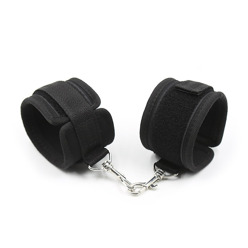 Sponge edging Velcro hook handcuffs sm sex toys for men and women with appliances tied bondage alternative sex training