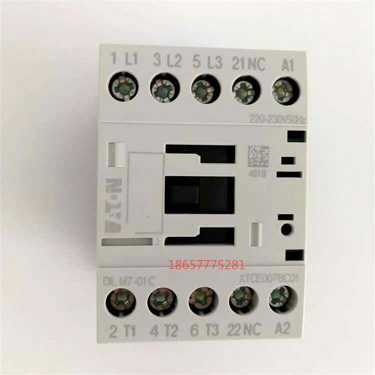 New original dress Eton Mueller AC contactor DILM7-01C DIL M7-01C 220v
