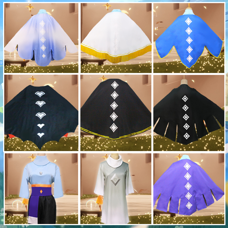Diffuse Sky light encounters the game cold winter rhythm season cosplay clothing son of light cloak cloak initial clothing spot