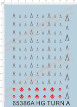 Gundam model HG Turn-A pour A up to (iron Hua group) dedicated water patch (65386A)