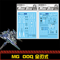 (Central) MG 1:100 GNT-0000 00Q quantum full-blade type (theater version) dedicated water paste