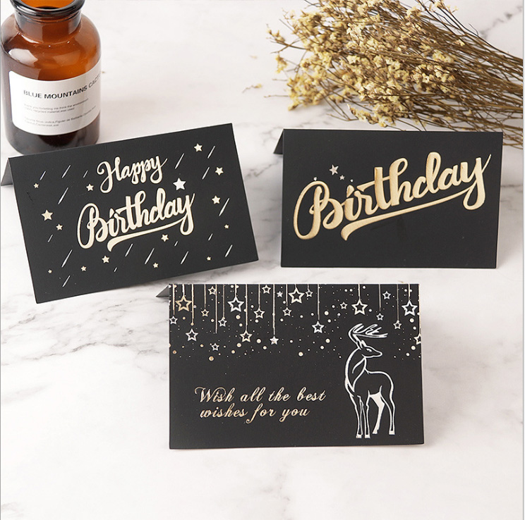 Greeting Cards Business Message Cards Birthday Wishes Small Cards Korea Creative Mini Thanks Card