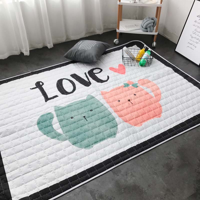 Ins dày ngoài trời thảm cỏ dã ngoại thảm mat dã ngoại trẻ em xách tay du lịch mùa xuân bước xanh lĩnh vực - Thảm chống ẩm / Mat / Gối miếng xốp lót sàn cho bé