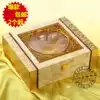 New golden window bird's nest packaging box High-grade bird's nest gift box Bird's nest gift box Wooden box wholesale custom box