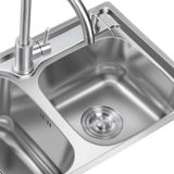 厨卫邦 Кухня 304 раковина из нержавеющей стали двойной слот -пакет интегрированный литья густого стира