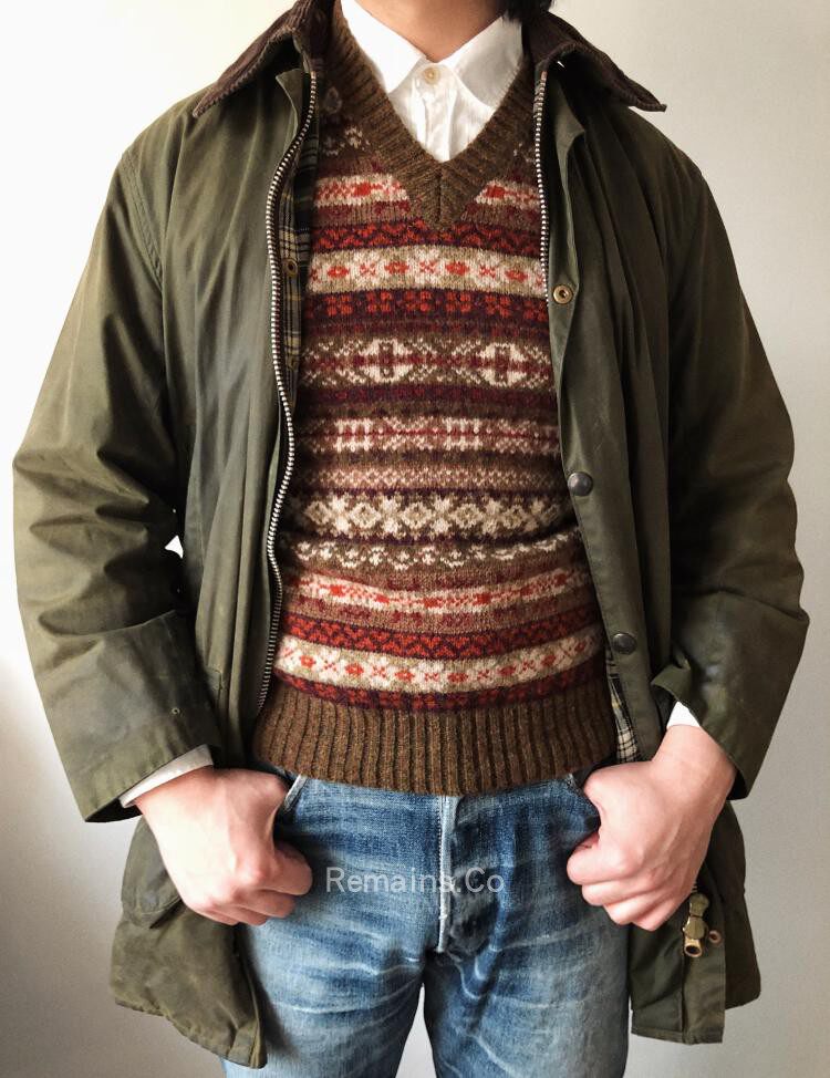 Remains Fair Sweater Vest English Version Jamieson's version