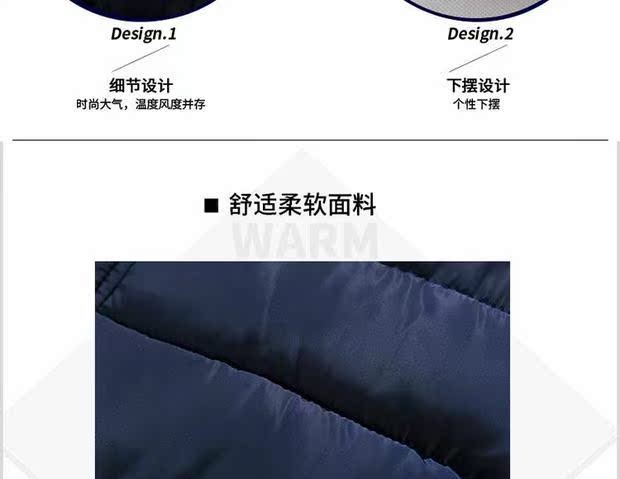 Mùa đông mới áo trùm đầu cotton nam Hàn Quốc đôi vợ chồng quần áo cotton nam ngắn kích thước lớn áo thủy triều dày áo khoác cotton áo khoác da nam