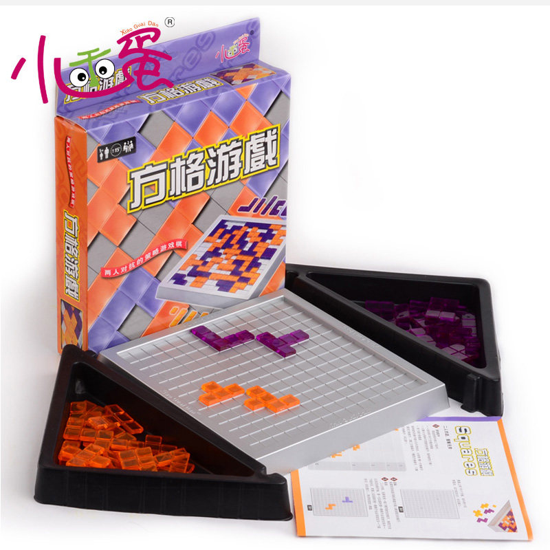 Children's Tetris Big box game Gladiator Tabletop Game Toys 2 People Pair War Puzzle Toys