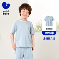 Серо-синий A81301-короткие рукава