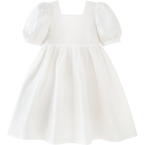 (mini parent-child) mini bala bala female adult dress summer pure cotton puff sleeve parent-child dress summer
