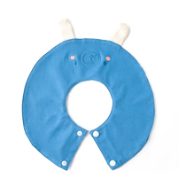 Tongtai baby bib 360 degree rotatable absorbent bib male and female baby anti-spitting saliva towel round bib