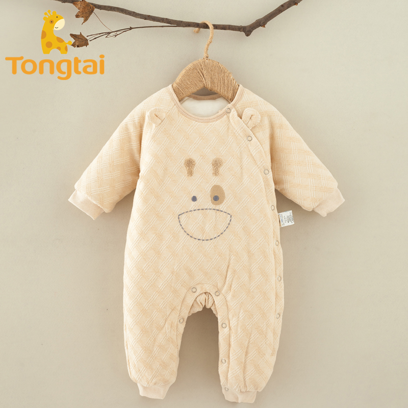 Tong Tai Baby Clothes Thickened Warm Winter Baby Cotton Clothes Autumn Winter Clothing Men And Women Bao Lian Dress Color Cotton Outfits