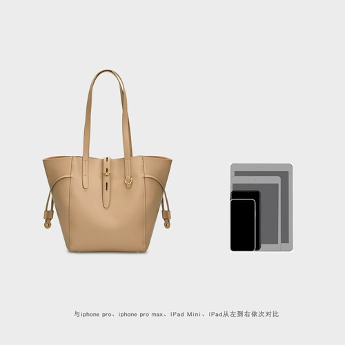 Кожаная сумка через плечо, вместительная и большая сумка на одно плечо, коллекция 2023, из натуральной кожи