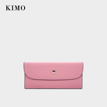 KIMO new new womens wallet womens bag spring and summer cowhide sweet thin womens wallet wallet wallet wallet