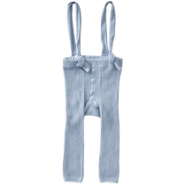 Baby suspenders spring and autumn style for men and women baby large PP weight lifting pants for infants and young children going out knitted bottoming jumpsuits