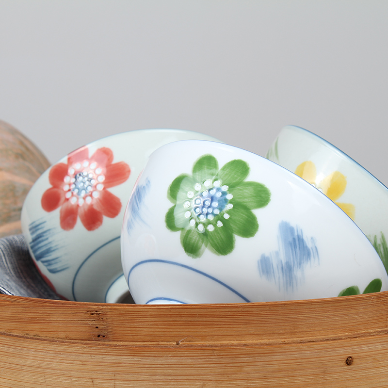 Under the glaze color round contracted Chinese by tableware ceramic bowl rice bowls home for dinner