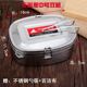 hộp cơm hâm nóng magic Hộp cơm bằng thép không gỉ Hình chữ nhật học sinh trưởng thành một lớp dày dung tích lớn với vỏ bọc đào tạo quân đội hấp cơm kiểu cũ - Hộp cơm điện sưởi ấm 	hộp cơm điện cầm tay đa năng