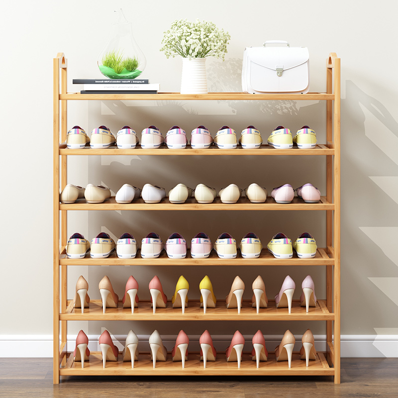 Shoe Rack Sub Easy Home Indoor Good Looking Economy Non Solid Wood Multifunction Multilayer Doorway Put Small Shoe Cabinet Shelve Shelf