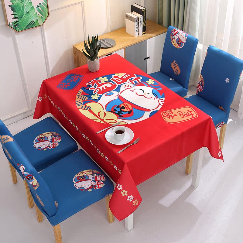 

tablecloth waterproof cotton linen small fresh net red tea table pad cloth cover towel cloth art table cloth household dining table chair cover