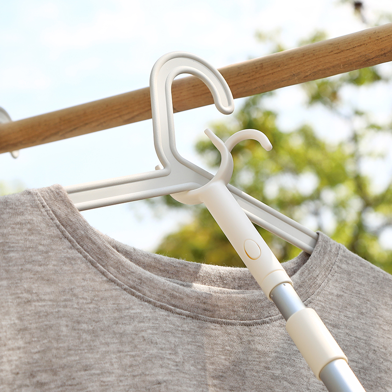 Brace-type home rack for taking clothes fork bars Clothesline Extension Pick Rod Lengthened Clothes Fork Hanging Sunburn Clothes Rod Girl Fork