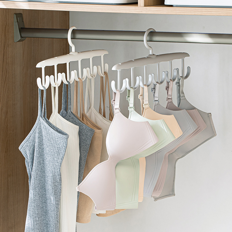 Multifunctional Hanger for Camisoles, Underwear, Hats, and More, with Wave-Shaped Rotating Hooks for Home Use Multifunctional Hanger for Camisoles, Underwear, Hats, and More, with Wave-Shaped Rotating Hooks for Home Use