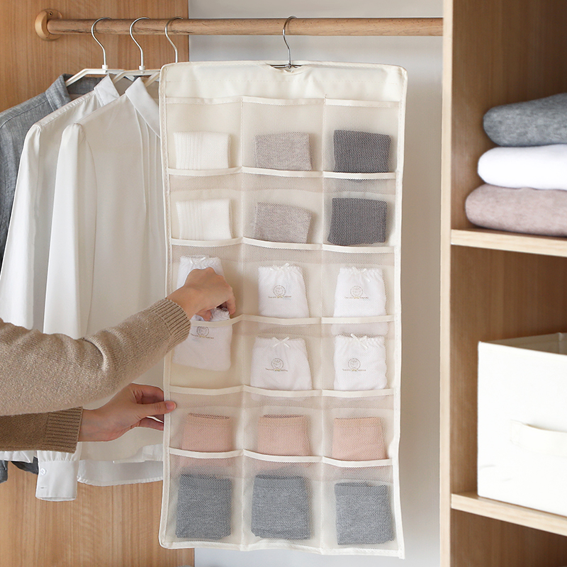 Wardrobe Underwear Underwear Cashier Bag Bra Socks Wall Door Rear Underwear Containing Theiner Hanging Bag Wall Hanging Fabric