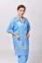 quần áo phòng sạch chống tĩnh điện Áo choàng ngắn tay quần áo sạch chống bụi thanh lọc không bụi quần áo tĩnh điện phòng sạch áo khoác phòng thí nghiệm quần áo bảo hộ lao động tay ngắn mùa hè bộ quần áo phòng sạch áo tĩnh điện 