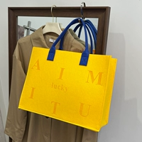 Комбинация цвета, королевский синий + желтый [индивидуальная] 40 длина, 30 высот, 15 ширина