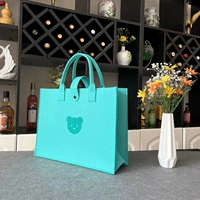 Зеленый, большой, с медвежатами, 40