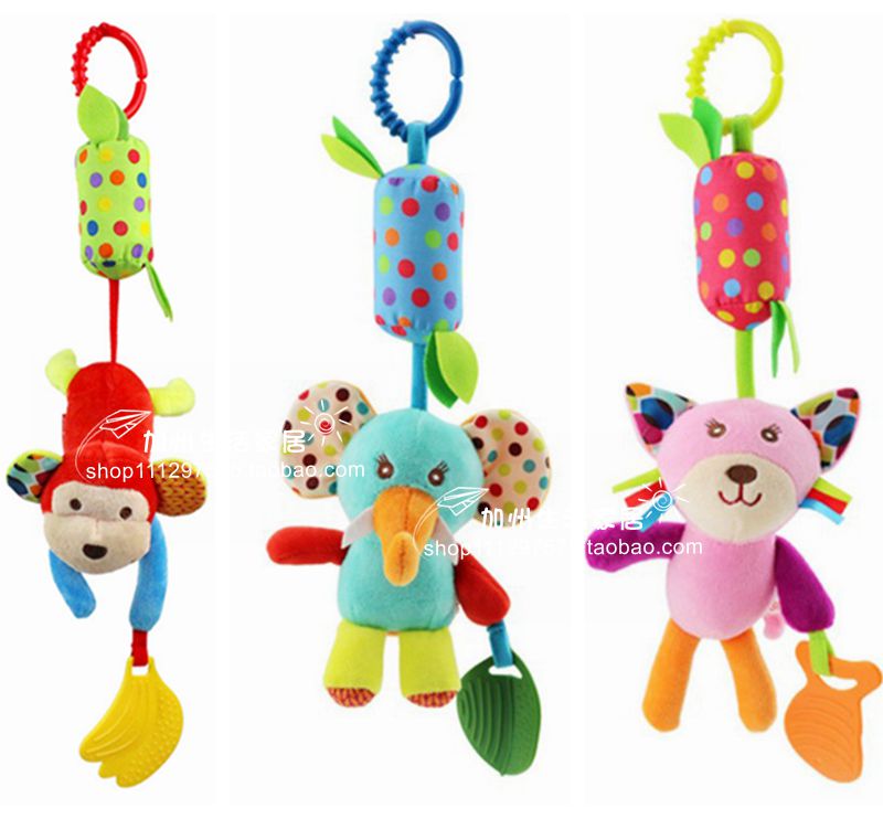 Foreign trade export newborn baby baby bed hanging cart dining chair bedside music bell pendant wind chime pull epicenter educational toys