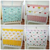 Fluorescent cotton baby bedding bedside diaper bag bedside bag baby diaper storage bag