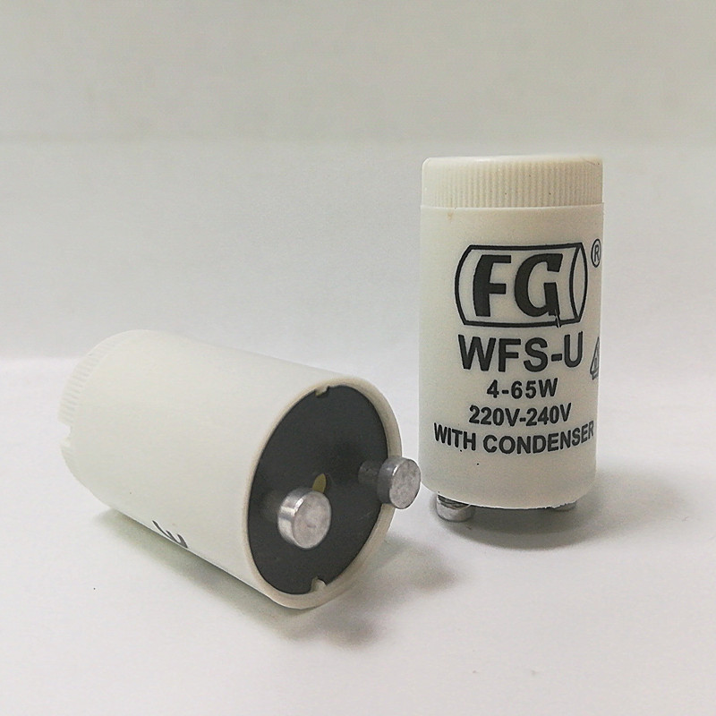 跳泡S10 200-250V启辉器点光源起飞器日光灯跳泡4-80W电感支架用
