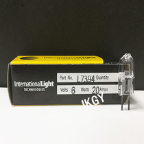 Original yellow box ILT 6V20W bulb Mindray L7394B 6V20W biochemical lamp bead halogen bulb