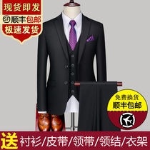 Suit mens jacket Youth suit Mens professional top single Western and Korean version slim business formal small suit suit