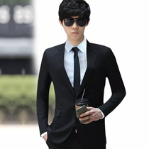 Mens suit suit Casual business formal business suit Mens slim suit Single western jacket Mens single piece top
