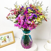 High level dry flowers real flowers Flowers Drawing Room High-end Pendulum Flowers Home Furnishing flowers Full Star with vase Decorative Flowers