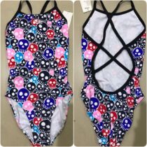 Water Cube new (professional competitive) Lean Small Breasts Gather Swimsuit Conjoined Triangle Sports Swimsuit