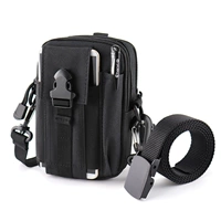 Black [6,5-дюймовый ремешок с расстоянием] поясной ремень