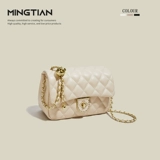 Небольшая сумка, цепь, сумка через плечо, в стиле Шанель, на цепочке, премиум класс