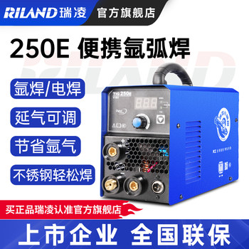 Ruiling 250E Argon Arc Welding Machine Dual-Purpose Welding Machine Stainless Steel Industrial Grade 220V Small Portable Pulse Cold Welding Machine