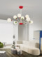 2025 New Model Memphis Living Room Chandelier Modern Minimalist Colorful Dopamine Designer Personalized Main Lighting Fixture for the Hall
